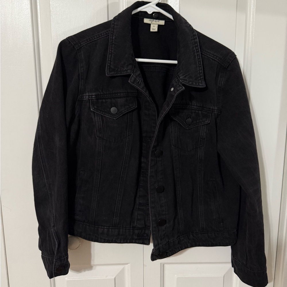 Women’s Black Jean Jacket